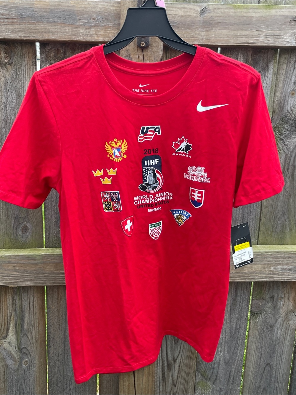 Nike Red World Junior Championship Graphic Tee